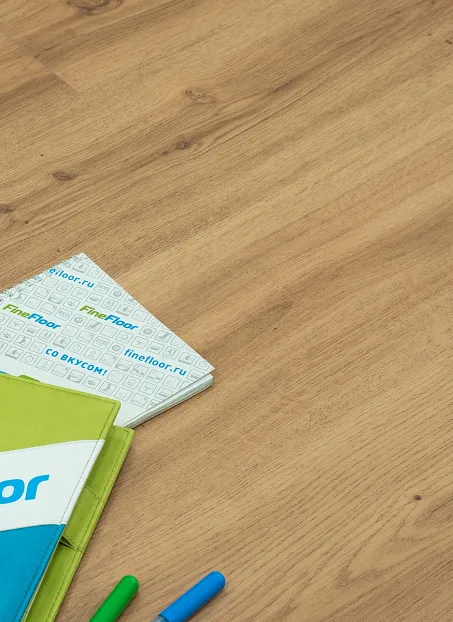 Кварц-винил (LVT) Fine Floor FF-WOOD  Дуб Орхус