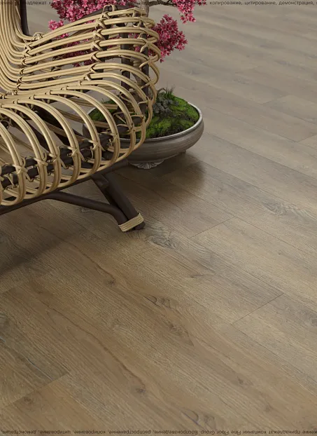 Кварц-винил (LVT) EcoClick ECORICH Дуб Марракеш