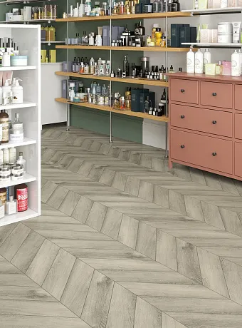 Виниловый ламинат (SPC) Alpine Floor CHEVRON  Дуб Исида