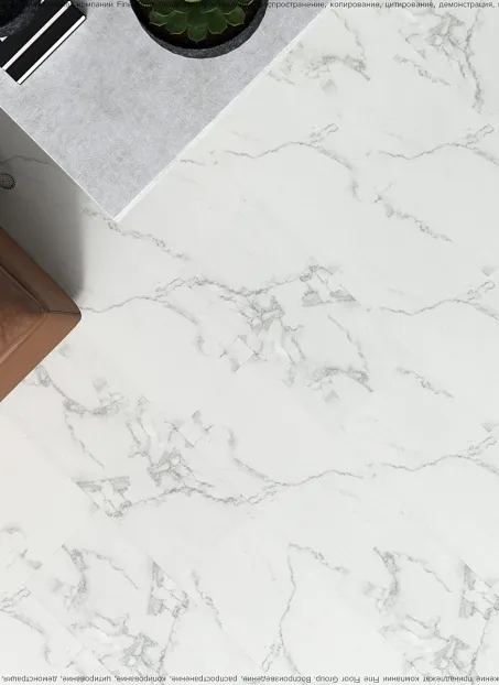 Виниловый ламинат (SPC) Dolce Flooring PIETRA  Мрамор Бьянко