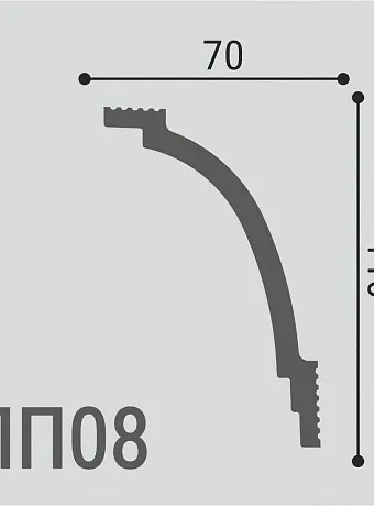 Карниз Де-Багет ПП08