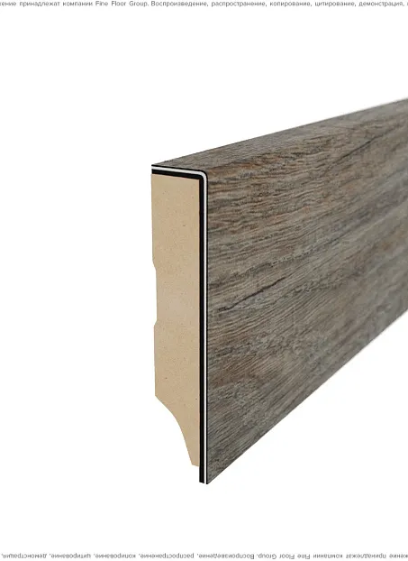 Плинтус МДФ Fine Floor  Дуб Этна>