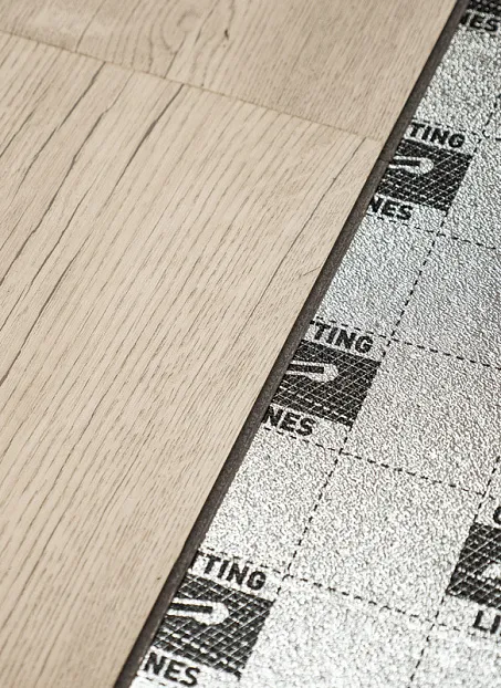 Подложка под напольные покрытия UnderFloor SILVER LINE