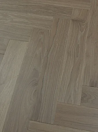 Инженерная доска Karelia HERRINGBONE  Oak Anvil NATUR 1S OIL MAT