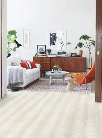 Кварц-винил (LVT) Pergo OPTIMUM CLICK  Скандинавская Белая Сосна