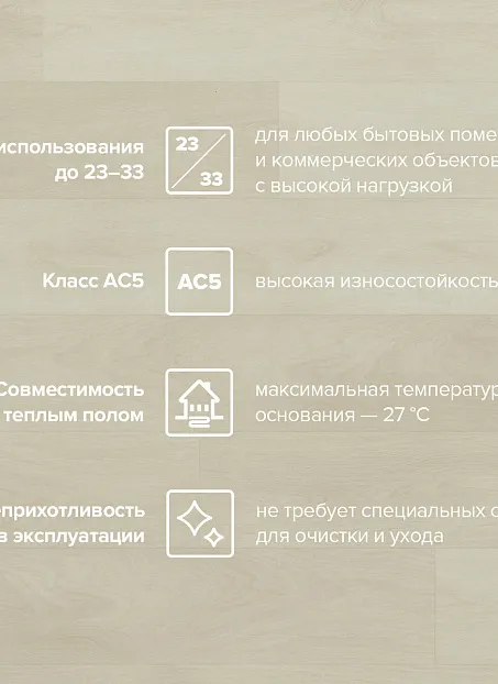 Ламинат Binyl PRO  Дуб Свальбарда