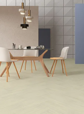Линолеум модульный Marmoleum MODULAR LINES White Cliffs t3575 шириной м