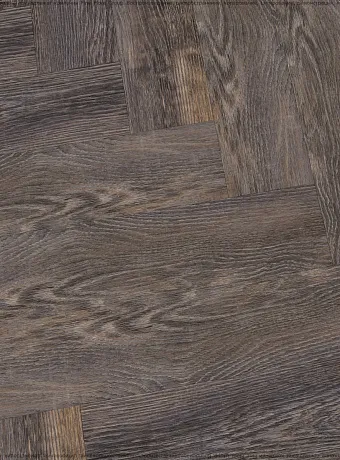 Виниловый ламинат (SPC) CronaFloor HERRINGBONE  Дуб Бордо сторона L/R - 50/50