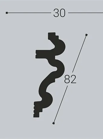 Карниз Bello Deco К6