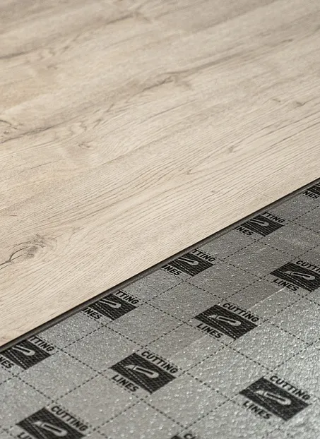 Подложка под напольные покрытия UnderFloor SILVER LINE