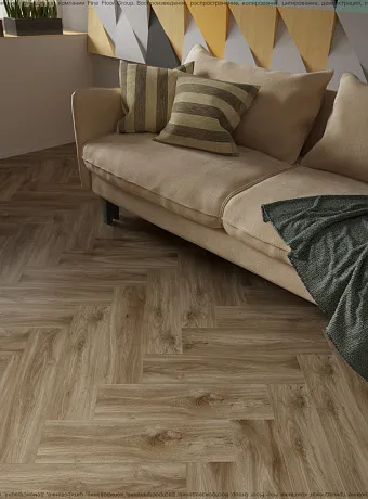 Кварц-винил (LVT) Fine Floor FF-RICH Craft Short Plank Дуб Лувр