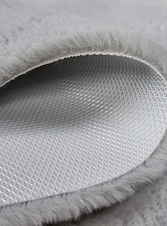 Коврик Shahintex ШКУРА Голубая норка 06