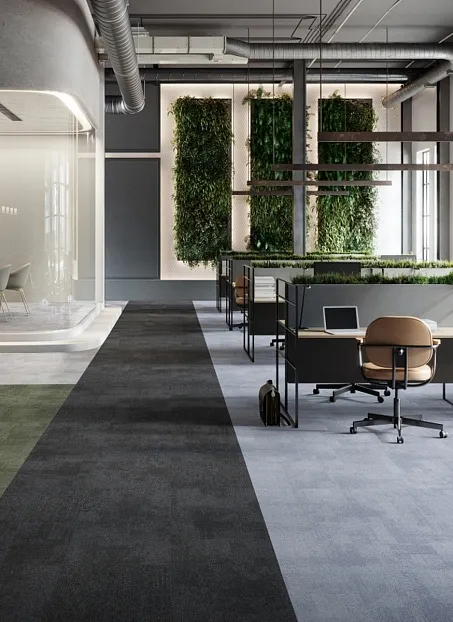 Ковровая плитка IVC Commercial RUDIMENTS Basalt echo 989