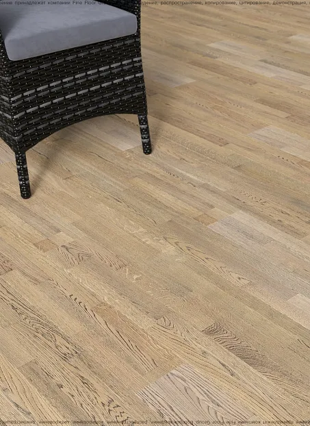 Паркетная доска Polarwood SPACE  Oak Uranium NATUR 3S OIL MAT