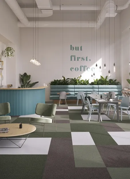 Ковровая плитка IVC Commercial ART INTERVENTION Creative spark 685