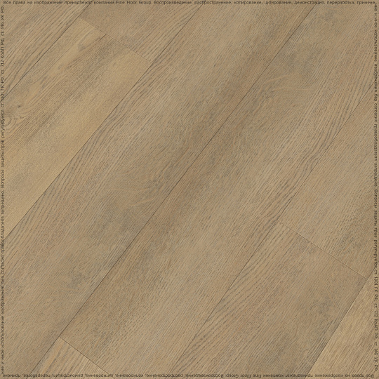 Виниловый ламинат (SPC) Fine Floor R-LINE  Дуб Тикьян