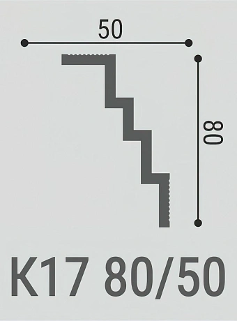 Карниз Bello Deco К17