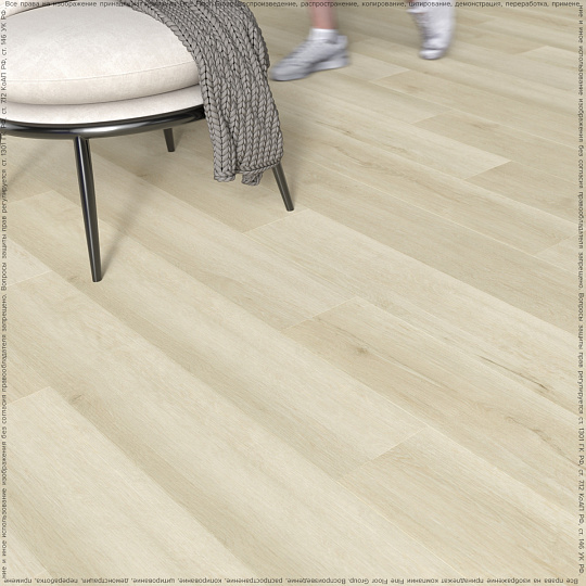 Виниловый ламинат (SPC) Fine Floor R-LINE  Дуб Олёкма